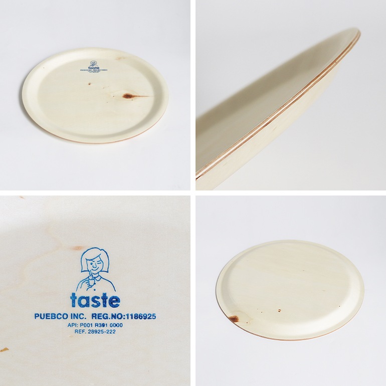 PUEBCO プエブコ｜WOODEN TRAY Round Φ27 ウッドトレー 通販｜DUPON35