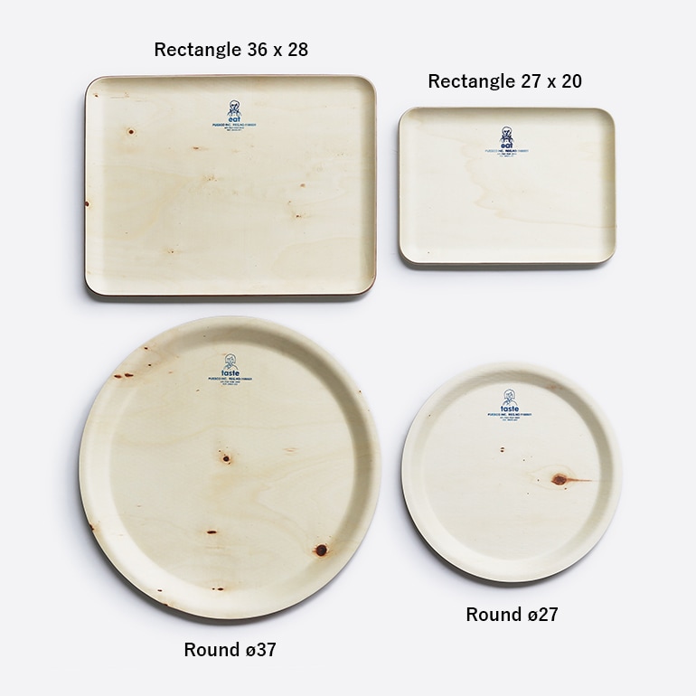 PUEBCO プエブコ｜WOODEN TRAY Round Φ27 ウッドトレー 通販｜DUPON35