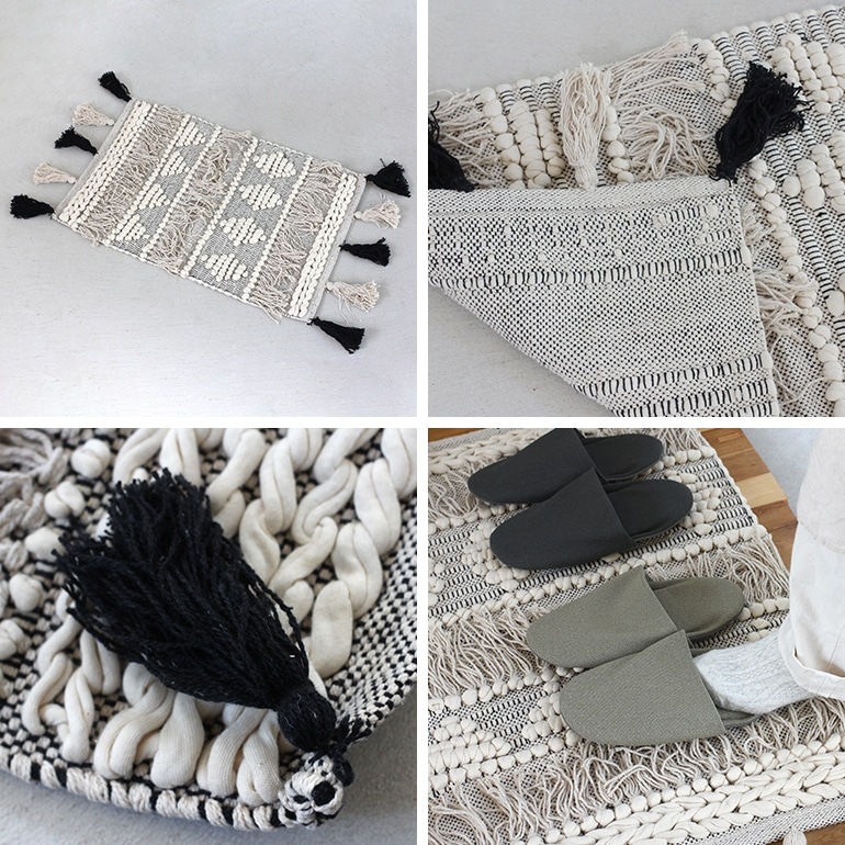 amabro アマブロ｜FLINGE RUG-Entrance