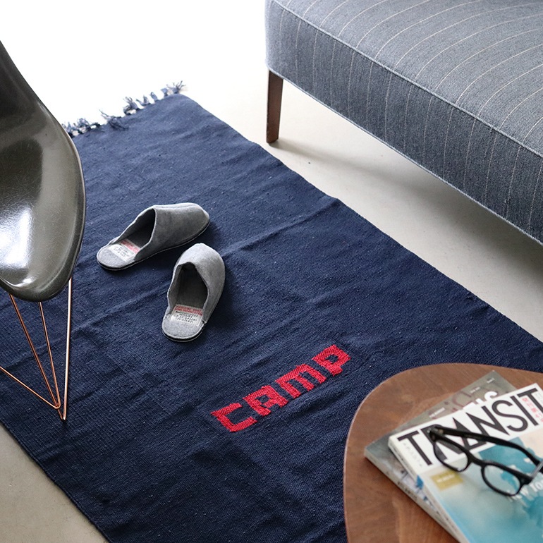 PUEBCO プエブコ｜HANDLOOMED RECYCLE YARN CAMP RUG キャンプラグ