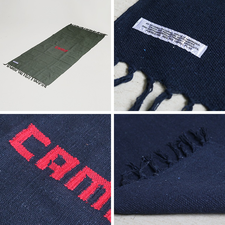PUEBCO プエブコ｜HANDLOOMED RECYCLE YARN CAMP RUG キャンプラグ