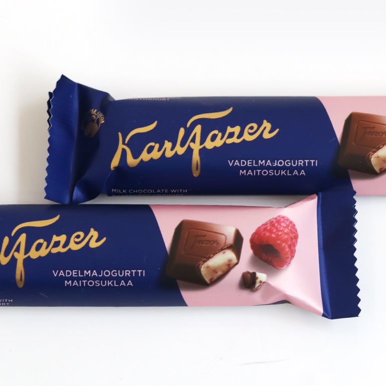 Fazer ファッツェル｜KFラズベリーヨーグルトチョコレートバー (1個)