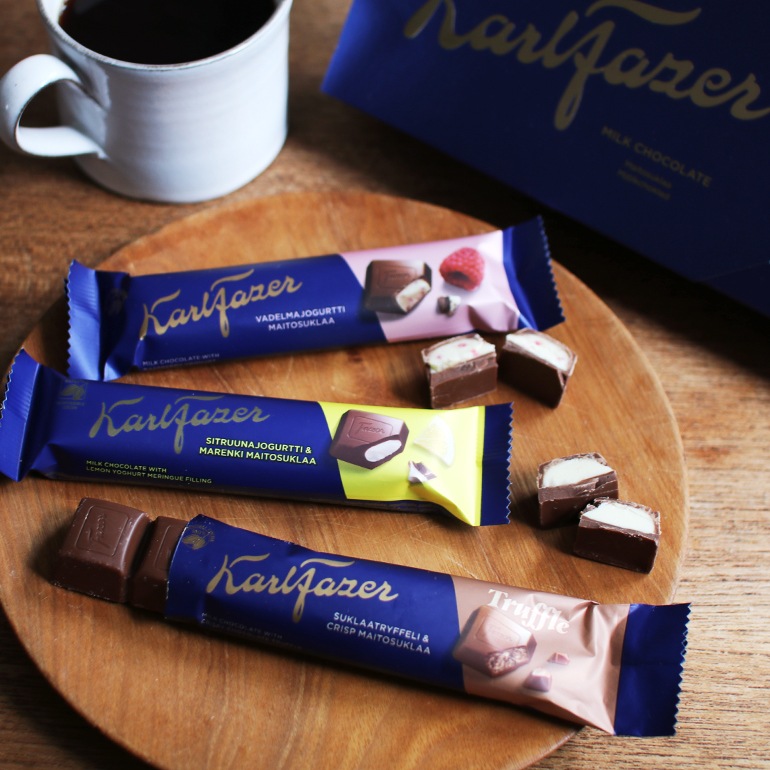 Fazer ファッツェル｜KFラズベリーヨーグルトチョコレートバー (1個)