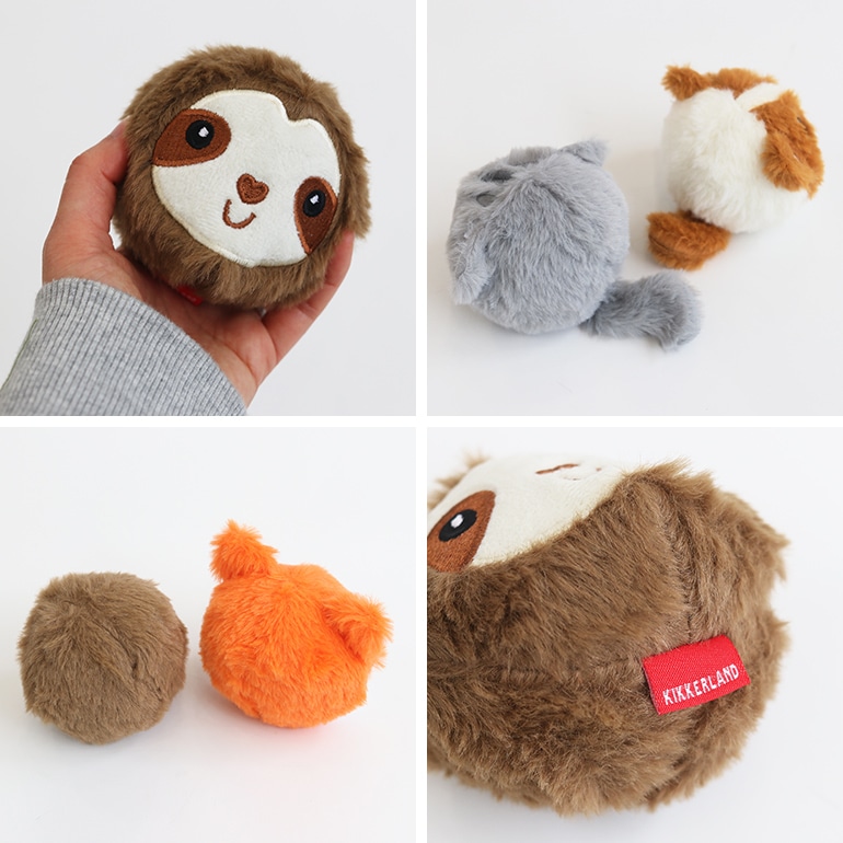 【取扱い終了/セール】KIKKERLAND キッカーランド｜Furry Friend Stress Ball ファーリー フレンド ストレス ボール