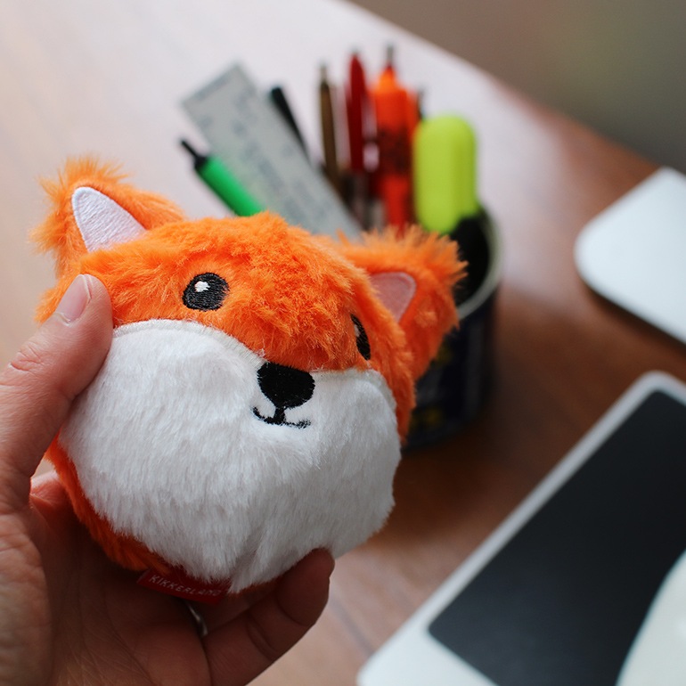 【取扱い終了/セール】KIKKERLAND キッカーランド｜Furry Friend Stress Ball ファーリー フレンド ストレス ボール