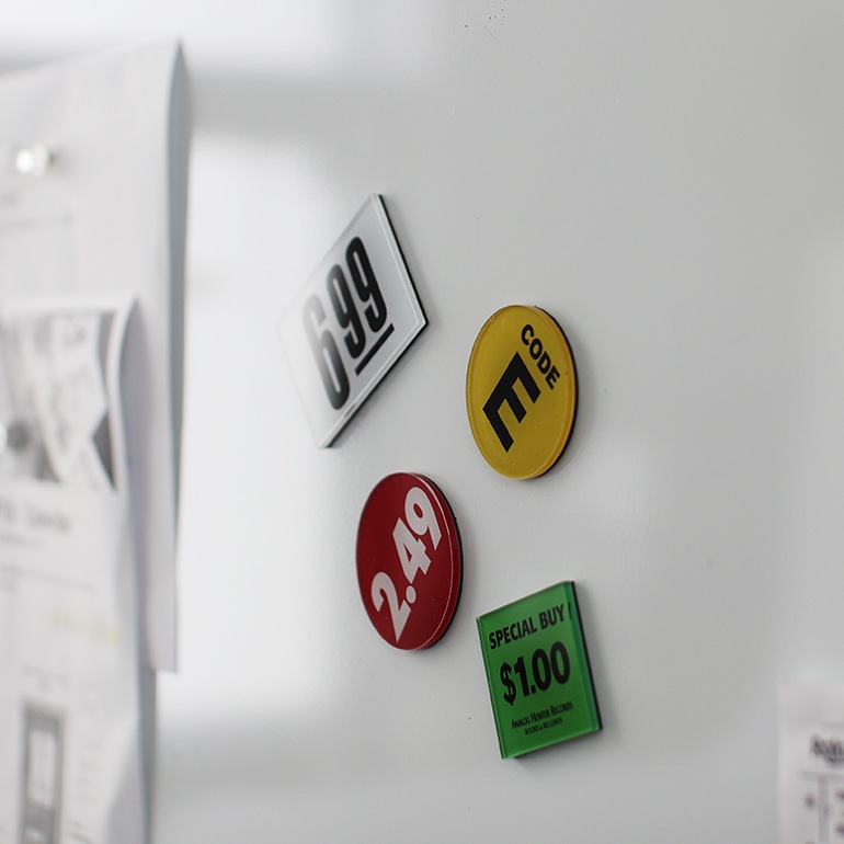 【取扱終了/在庫限り】CANDY DESIGN&WORKS　キャンディデザイン＆ワークス｜Analog Hunter Price Tag Magnet アナログ ハンター プライス タグ マグネット