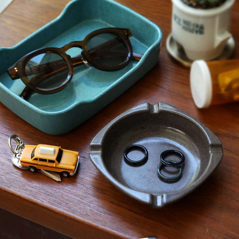 MIXED MELAMINE ASHTRAY