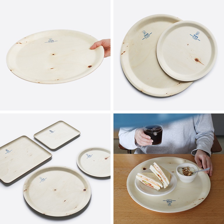PUEBCO プエブコ｜WOODEN TRAY Round Φ37 ウッドトレー 通販｜DUPON35