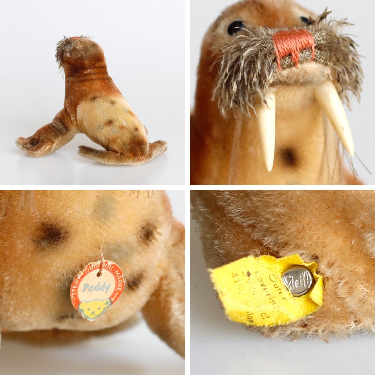 VINTAGE｜Steiff Walrus Paddy