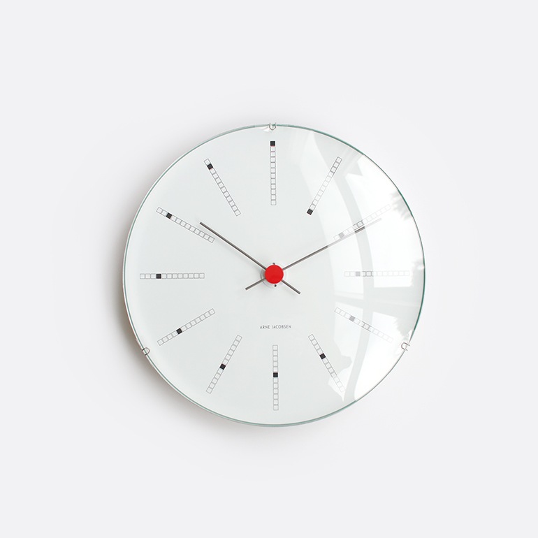 ARNEJACOBSEN アルネ・ヤコブセン｜Wall Clock Bankers 210mm