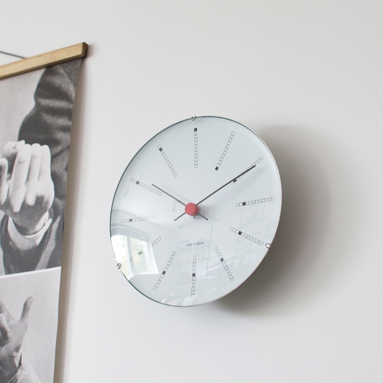 ARNEJACOBSEN アルネ・ヤコブセン｜Wall Clock Bankers 210mm