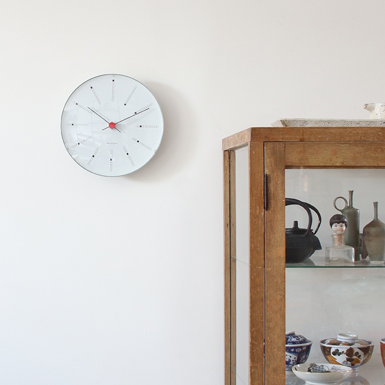 ARNEJACOBSEN アルネ・ヤコブセン｜Wall Clock Bankers 210mm