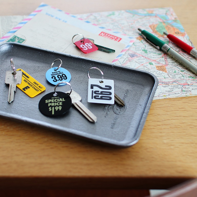 CANDY DESIGN&WORKS　キャンディデザイン＆ワークス｜Analog Hunter Price Tag Key Plate アナログ ハンター プライス タグ キー プレート
