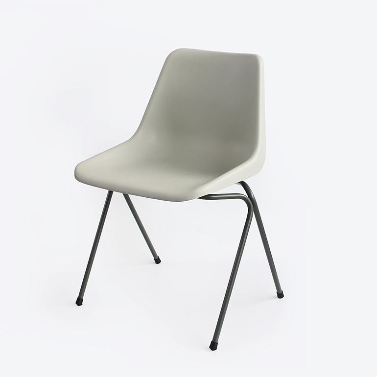 Hille ヒリー｜ROBIN DAY POLYSIDE CHAIR/ダークグレーフレーム (Pebble Gray)
