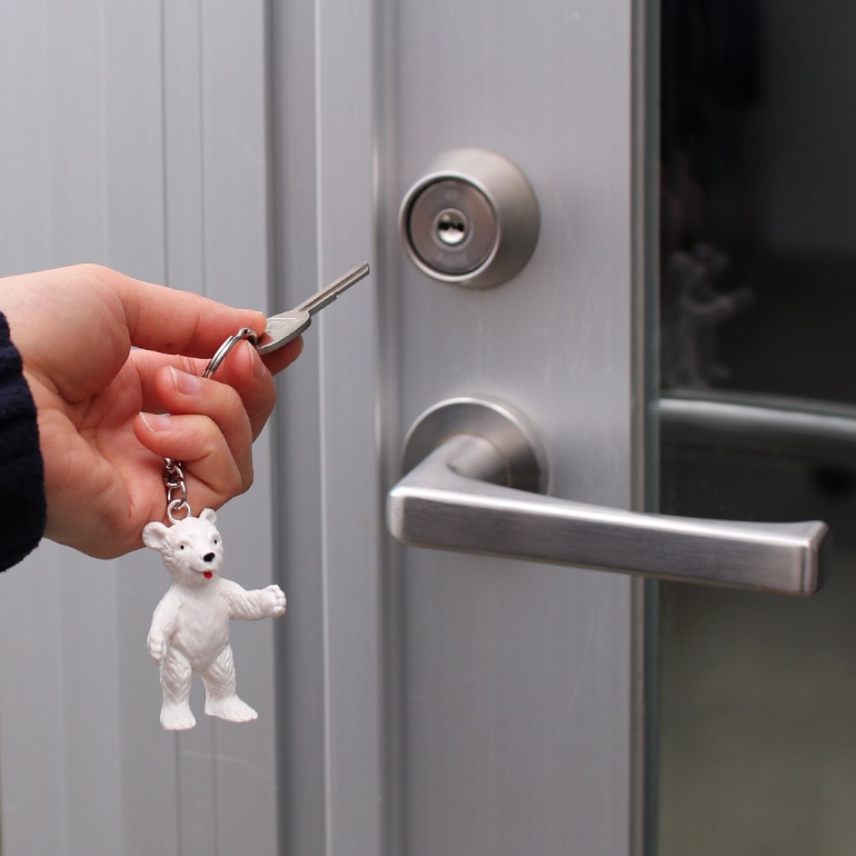 HERE ヒア｜Alfred Fischer Keyring