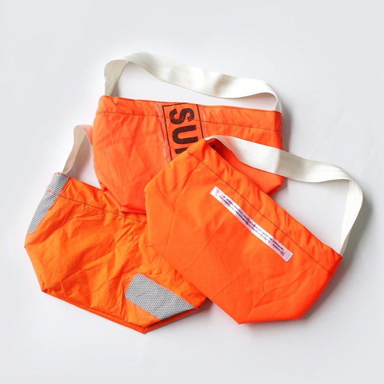 PUEBCO プエブコ｜VINTAGE EMERGENCY BOAT FABRIC BAG
