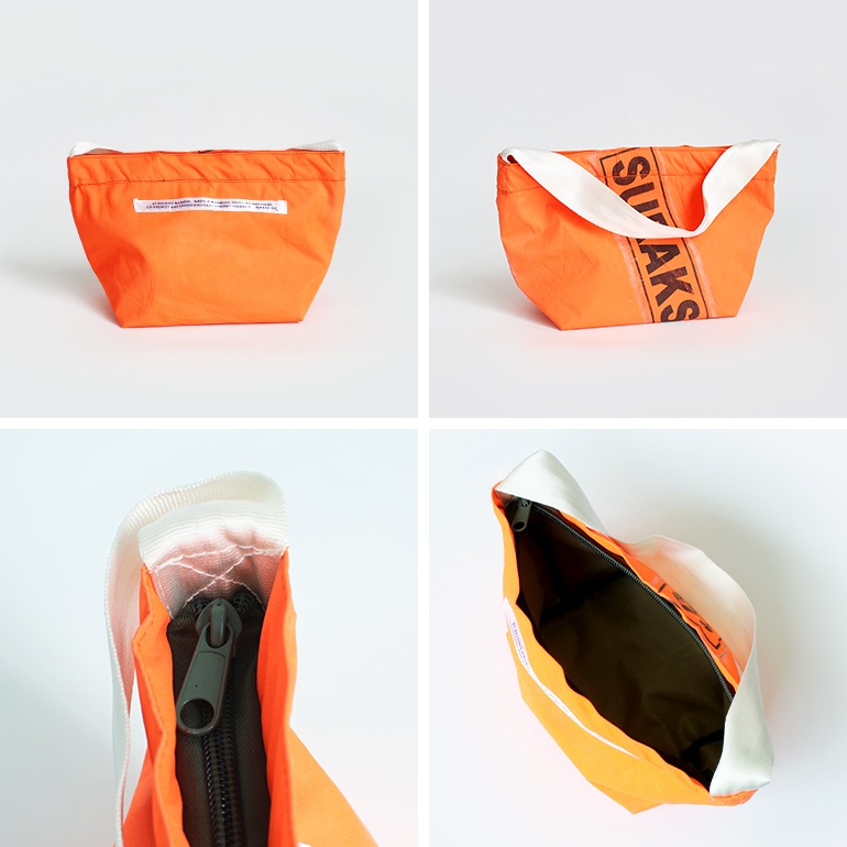 PUEBCO プエブコ｜VINTAGE EMERGENCY BOAT FABRIC BAG