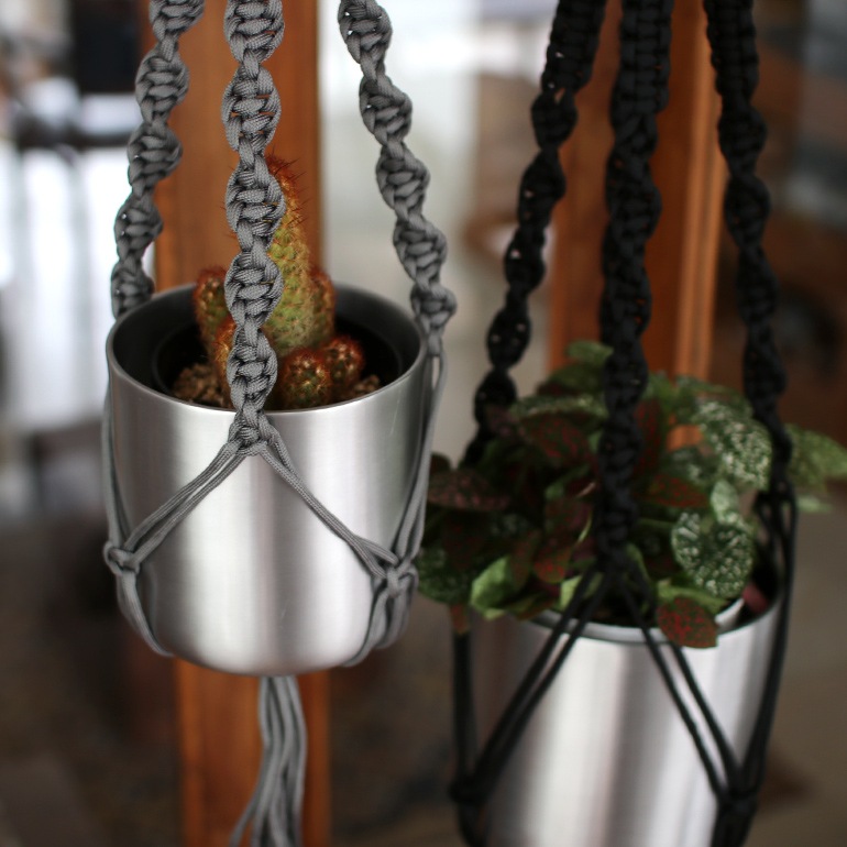 HINODE ヒノデ｜MACRAME SINGLE プラントハンガー【S】
