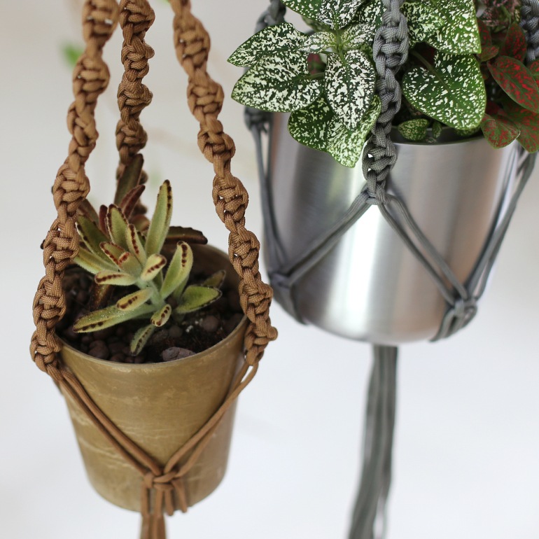 HINODE ヒノデ｜MACRAME SINGLE プラントハンガー【S】