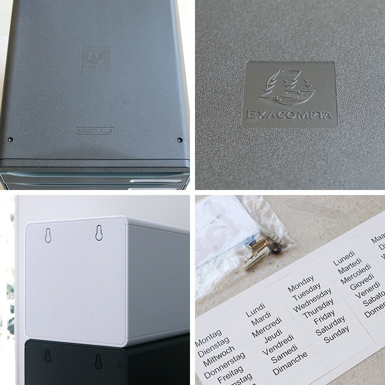EXACOMPTA エグザコンタ｜BIG BOX＋ レターケース 縦型