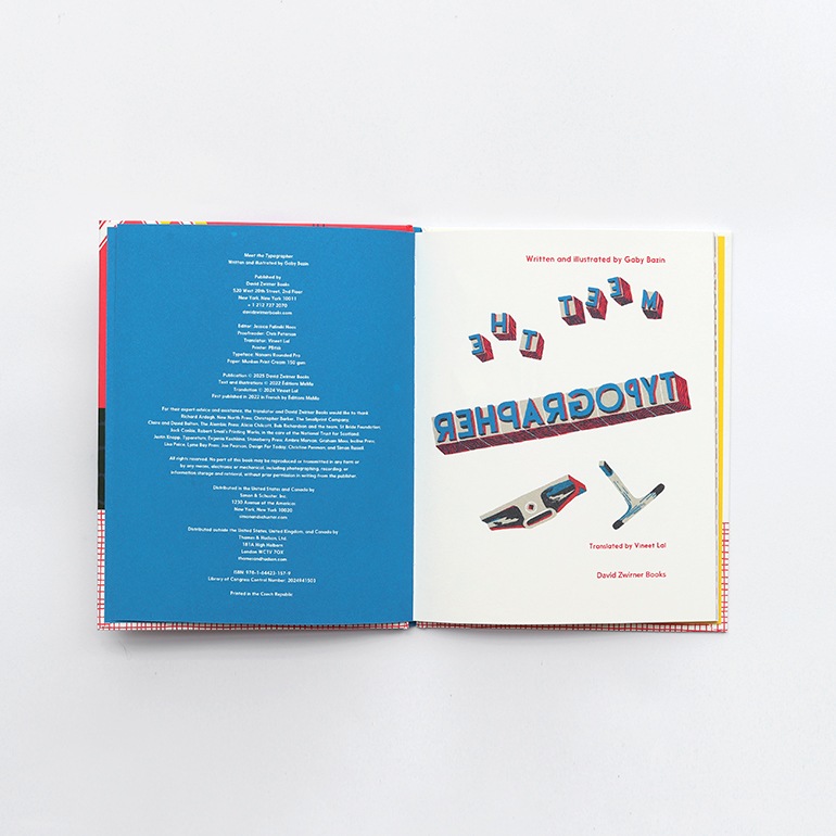 MEET THE TYPOGRAPHER by Gaby Bazin