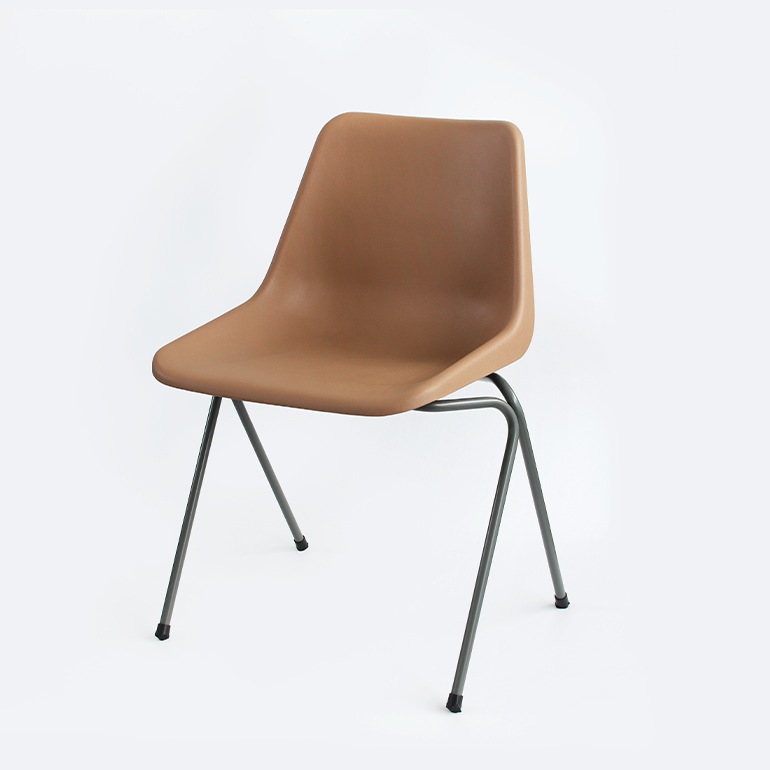 Hille ヒリー｜ROBIN DAY POLYSIDE CHAIR/ダークグレーフレーム (Peat)