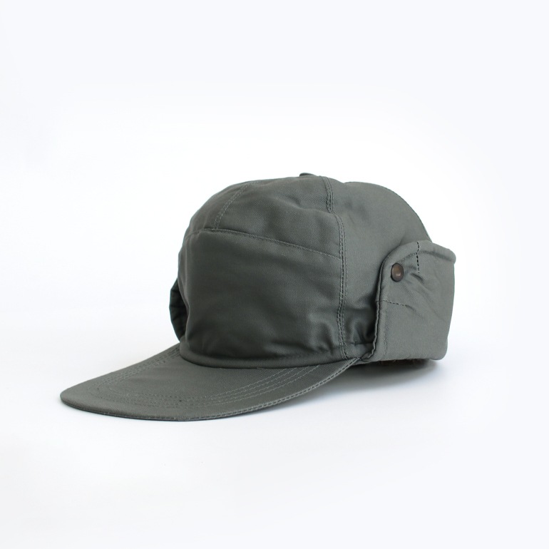 デッドストック イタリア M.M ワークキャップ グレー