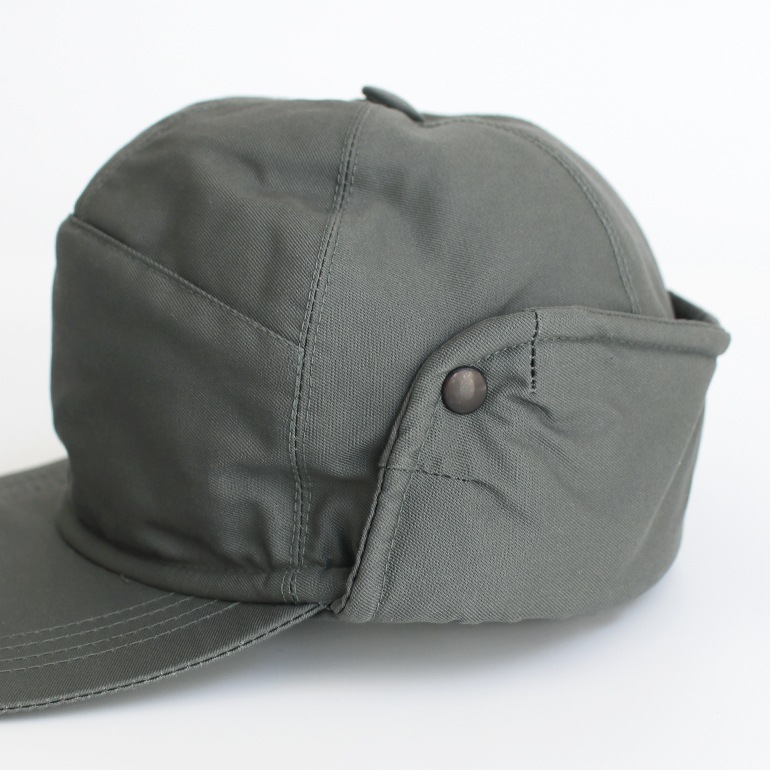 デッドストック イタリア M.M ワークキャップ グレー