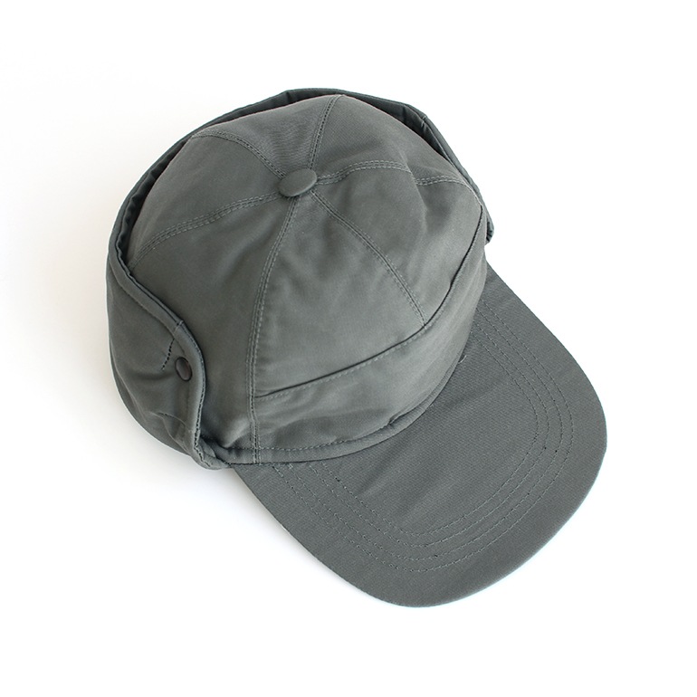 デッドストック イタリア M.M ワークキャップ グレー