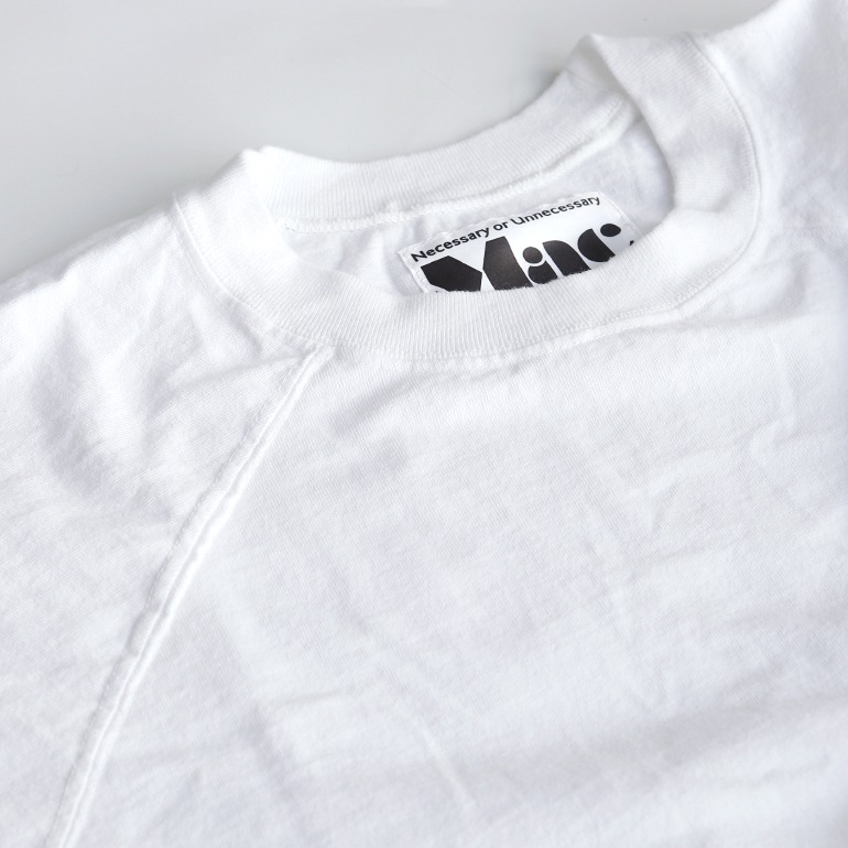 necessary or unnecessary ネセサリー オア アンネセサリー｜RAGLAN S/S【全2色】