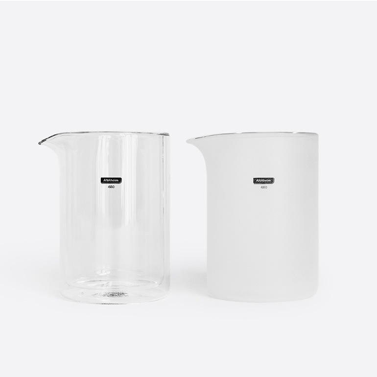 ANAHEIM アナハイム｜Double Wall Beaker 450ml ダブル ウォール ビーカー