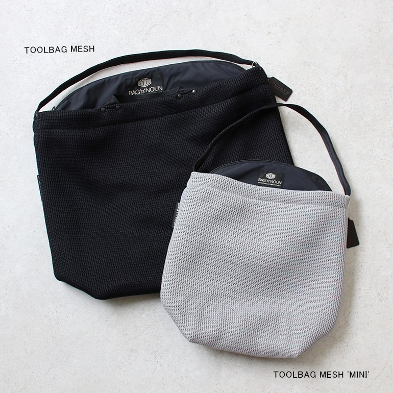 BAGnNOUN バッグンナウン｜TOOLBAG MESH 'MINI'【全4色】