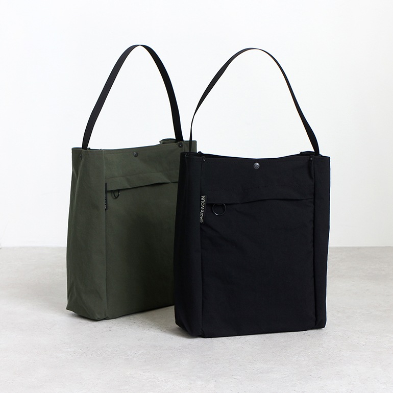 バッグンナウン　ウルトラライトナイロン　グリーン BAG'n'NOUN｜TOOL BAG 'MINI' ULTRA LIGHT/トートバッグ