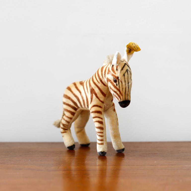 VINTAGE｜Steiff Velvet Zebra