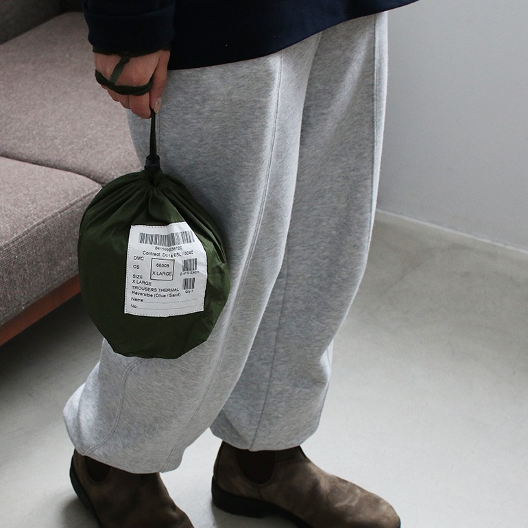 【実物新品】イギリス陸軍 PCS サーマル パンツ サイズ L　(袋入） USED イギリス軍 サーマルパンツ用ポーチ/ミリタリー - CDC