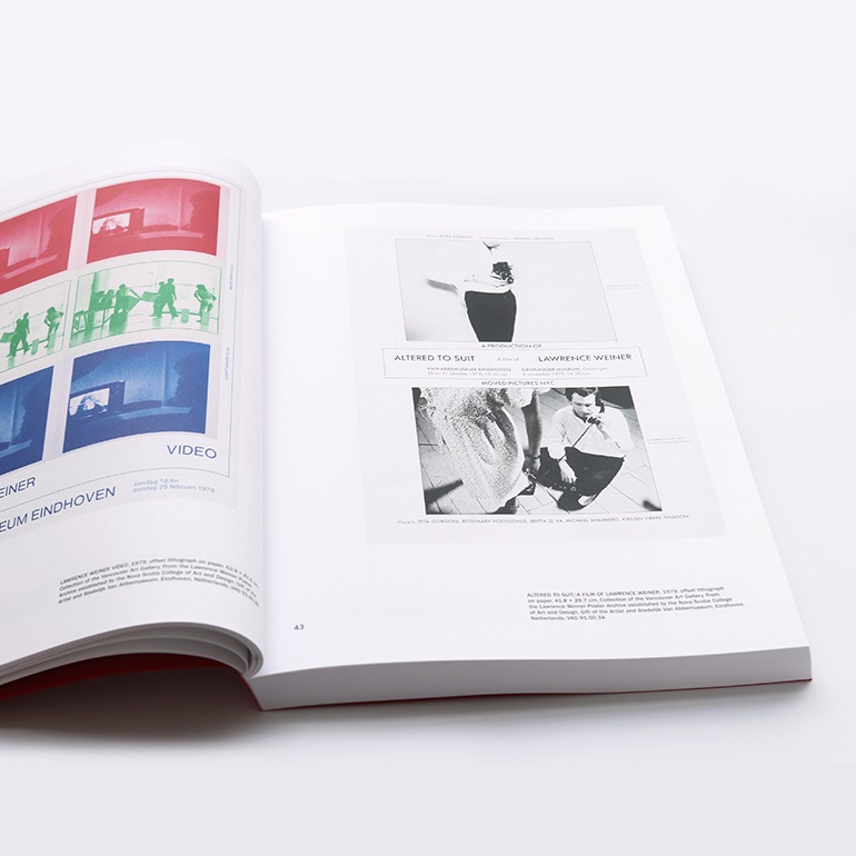 OF & ABOUT POSTERS: THE LAWRENCE WEINER POSTER ARCHIVE (1965-2021) by Lawrence Weiner
