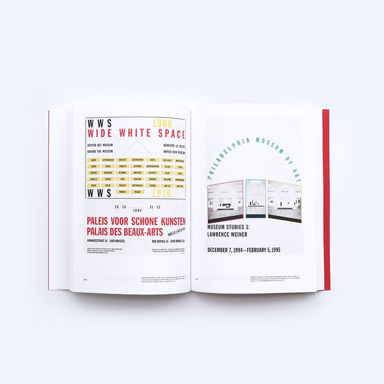 OF & ABOUT POSTERS: THE LAWRENCE WEINER POSTER ARCHIVE (1965-2021) by Lawrence Weiner