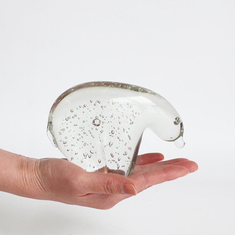 HERE ヒア｜Glass Objet Polar Bear Large グラスオブジェ ポーラー