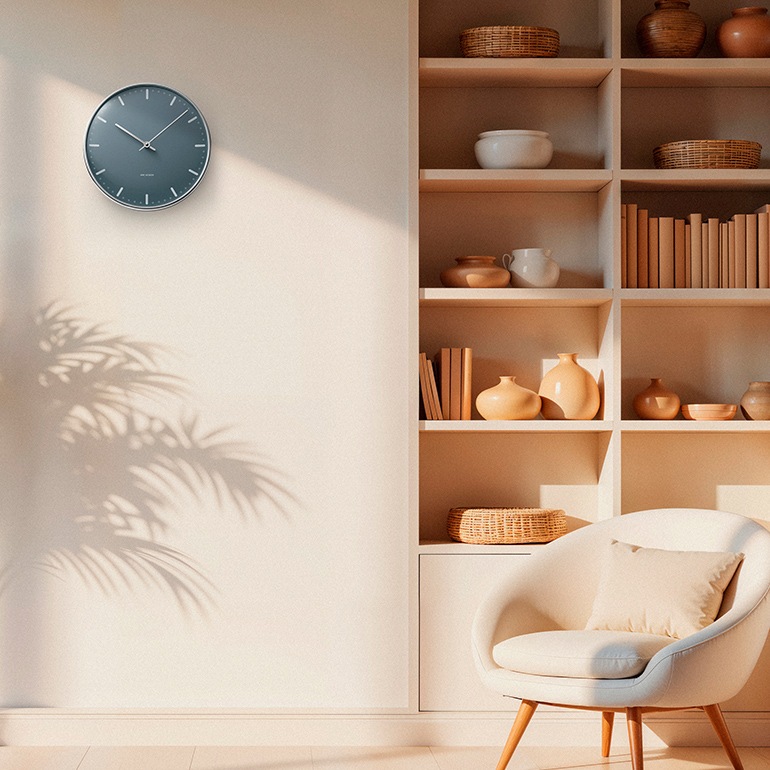 ARNEJACOBSEN アルネ・ヤコブセン｜Wall Clock CITY HALL 290mm 通販