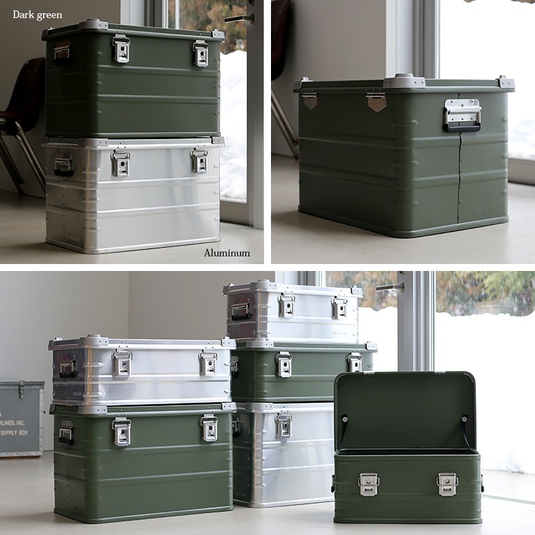 DELTA/MT｜ExtremeX73 アルミコンテナ（ダークグリーン 82L） 通販  