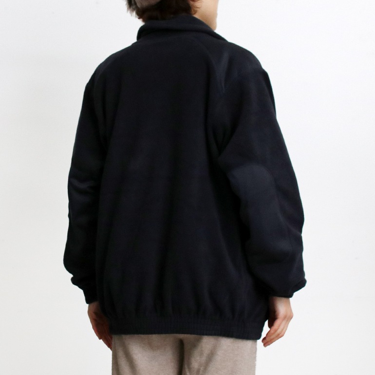 USED フランス ポリス フリースジャケット ダークネイビー