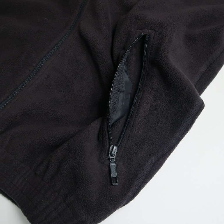 USED フランス ポリス フリースジャケット ダークネイビー