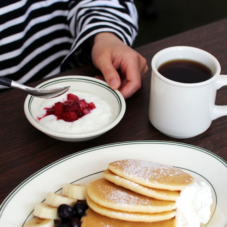 HOMER LAUGHLIN CHINA ホーマーラフリンチャイナ｜GREEN BAND FRUIT BOWL