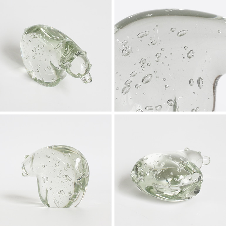 HERE ヒア｜Glass Objet Polar Bear Small グラスオブジェ  ポーラーベア スモール