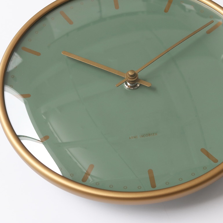 ARNEJACOBSEN アルネ・ヤコブセン｜Wall Clock CITY HALL 210mm 通販