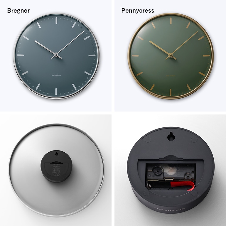 ARNEJACOBSEN アルネ・ヤコブセン｜Wall Clock CITY HALL 210mm 通販