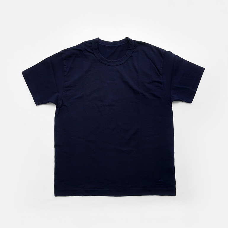 MAROBAYA マロバヤ｜丸胴Tシャツ半袖 紺