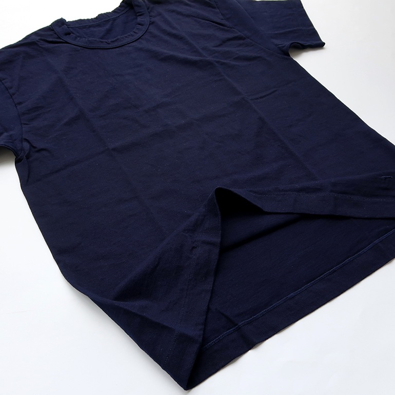 MAROBAYA マロバヤ｜丸胴Tシャツ半袖 紺