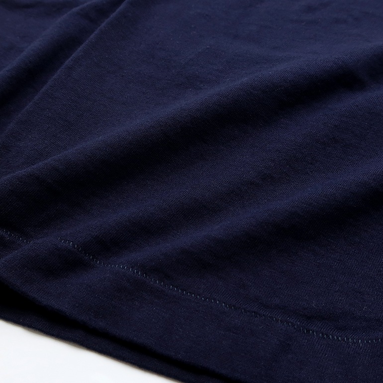 MAROBAYA マロバヤ｜丸胴Tシャツ半袖 紺