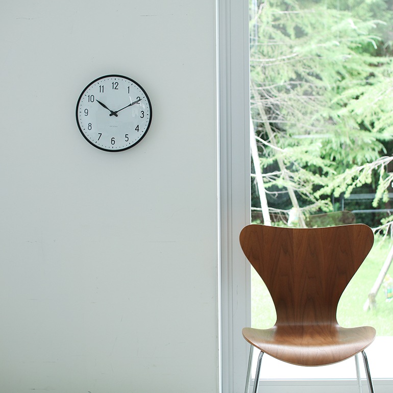 ARNEJACOBSEN アルネ・ヤコブセン｜Wall Clock Station 290mm